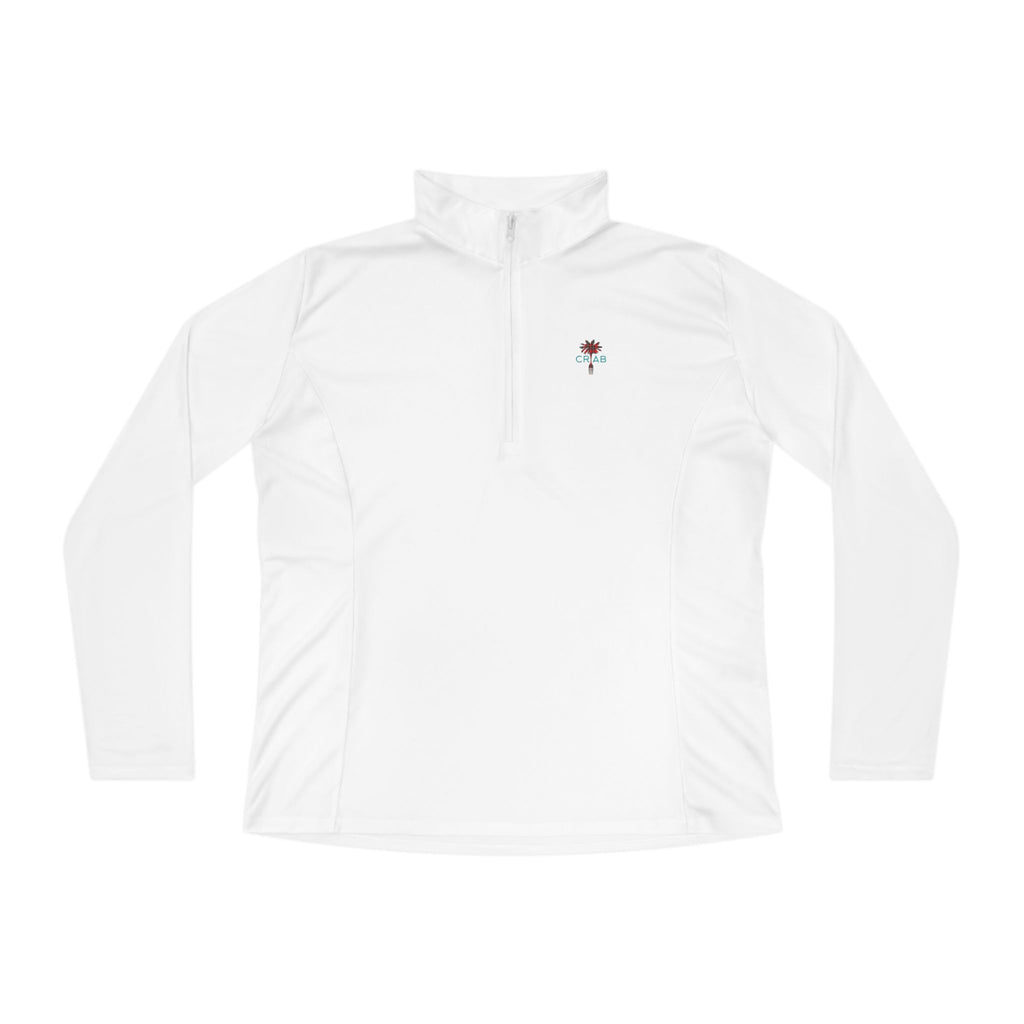 Ladies Plaid Nation Quarter-Zip Pullover