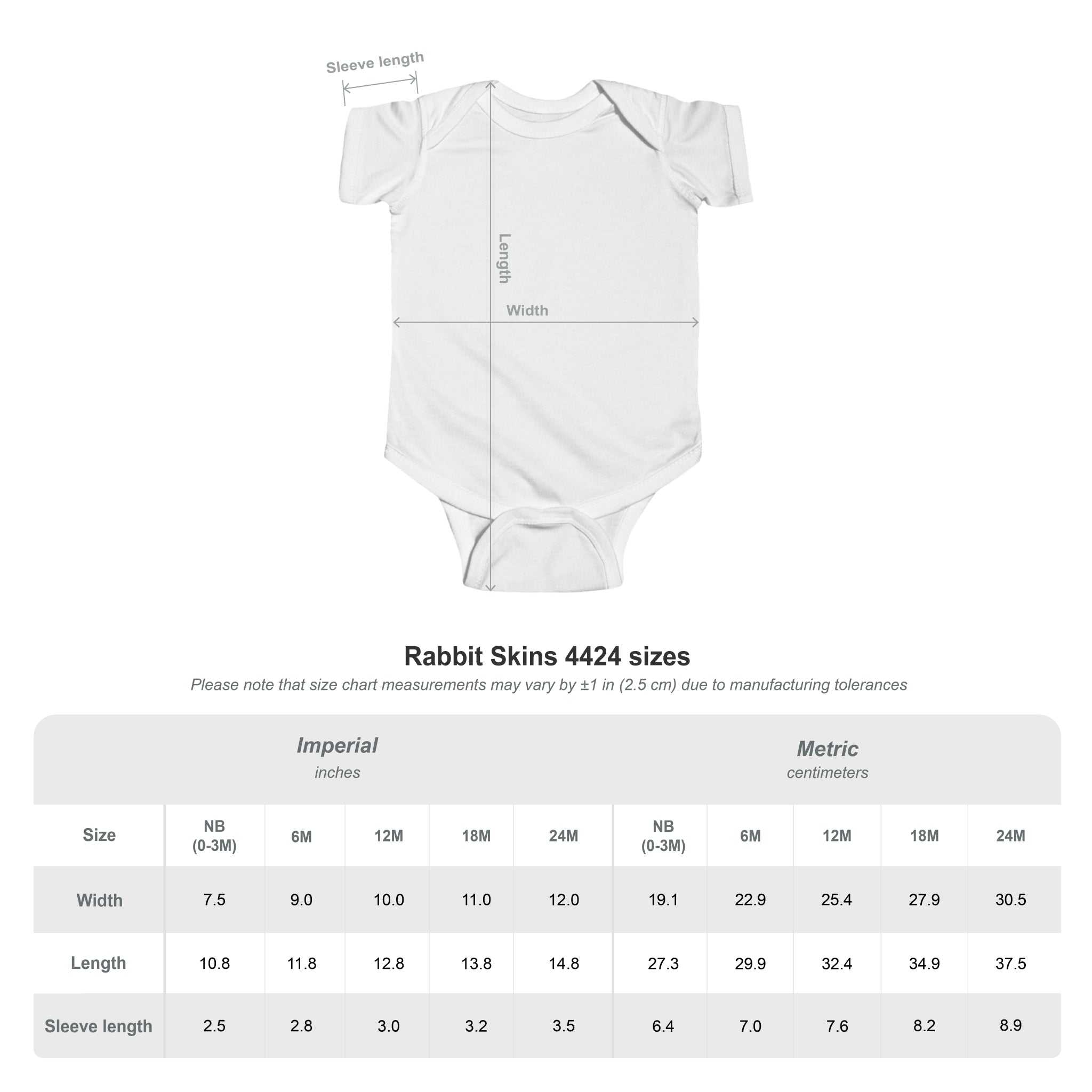 Sand&Shades Infant Body Suit