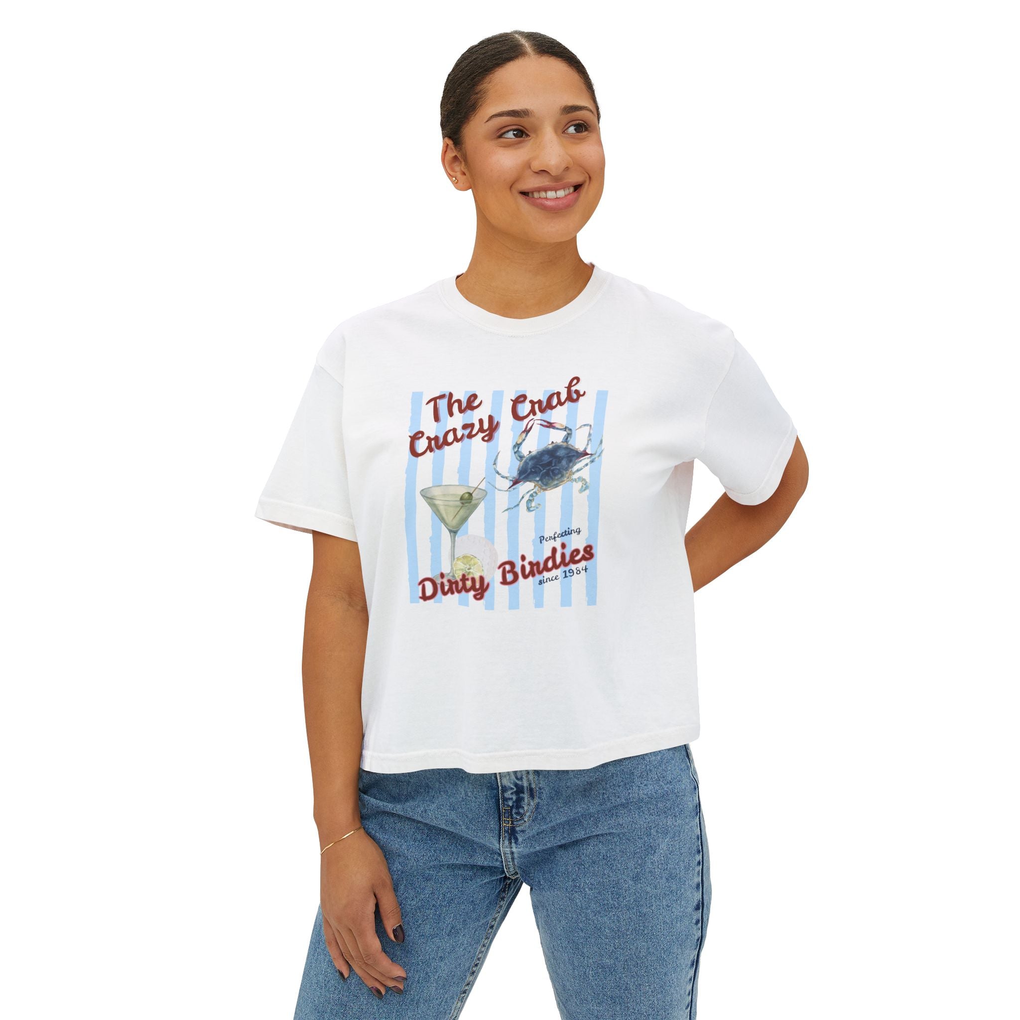 DIRTY BIRDIES Women's Boxy Tee