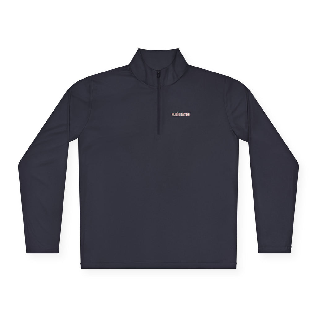 Men's Plaid Nation Quarter-Zip Pullover