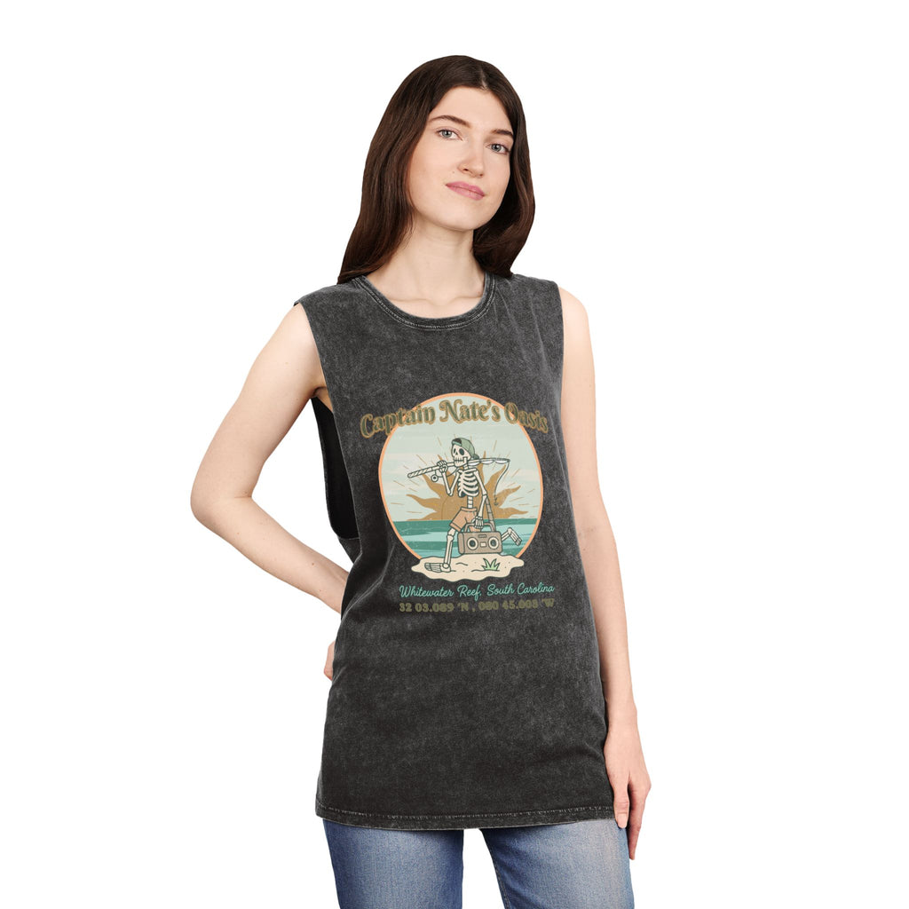 Weathered Oasis stonewash tank