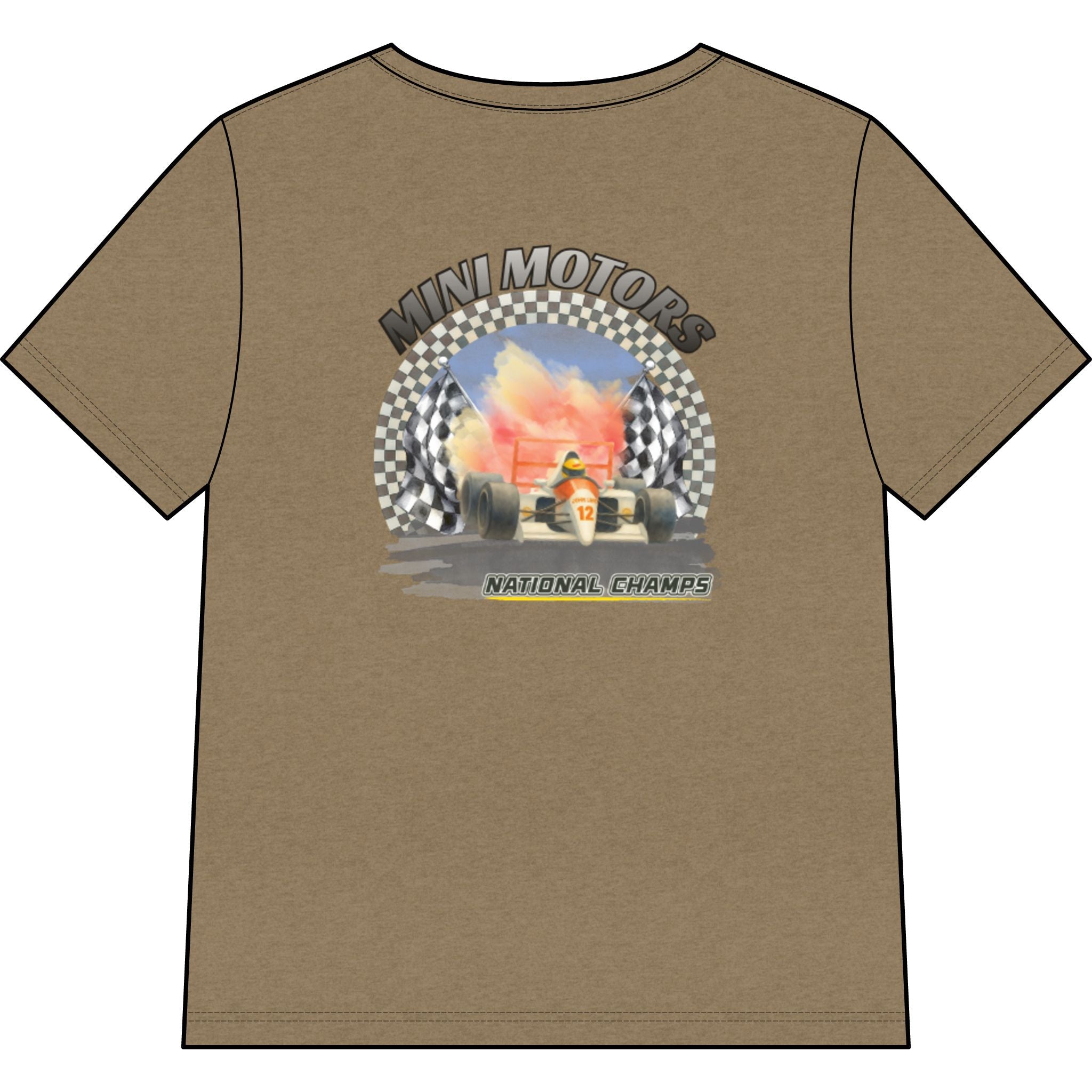 Champions watercolor V Neck