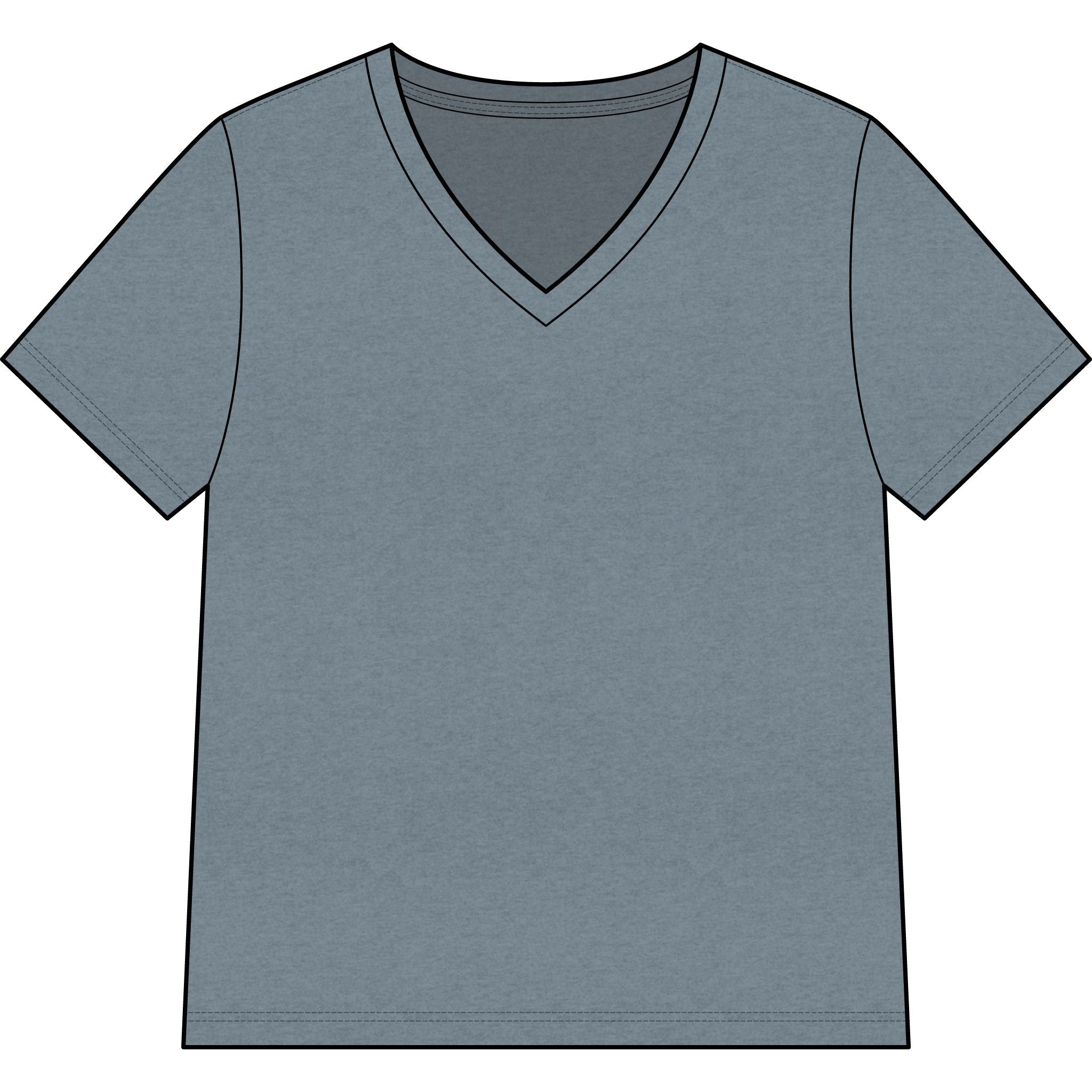 Champions watercolor V Neck