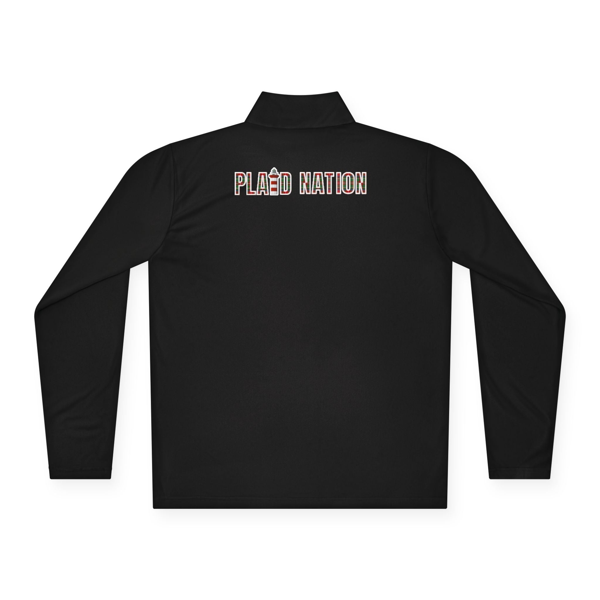 Men's Plaid Nation Quarter-Zip Pullover