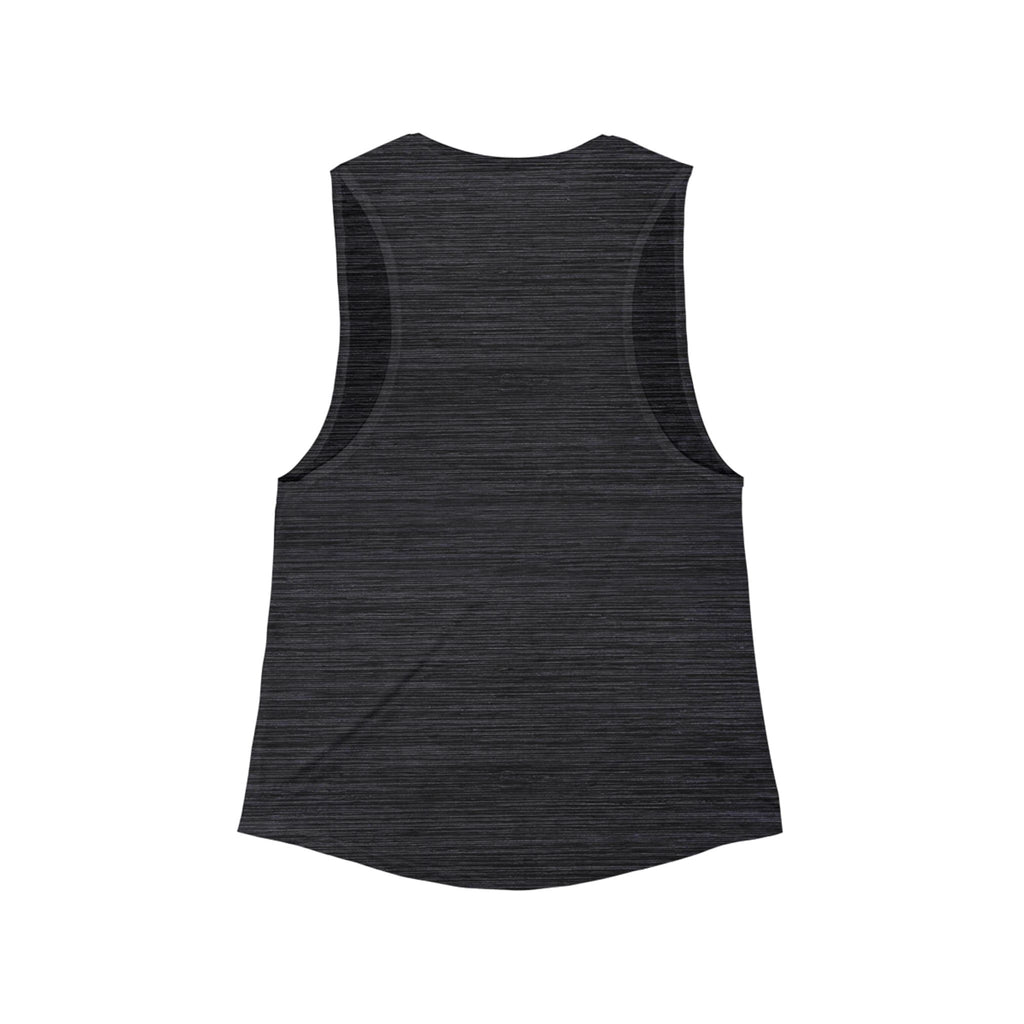 Distressed Flowy Muscle Tank