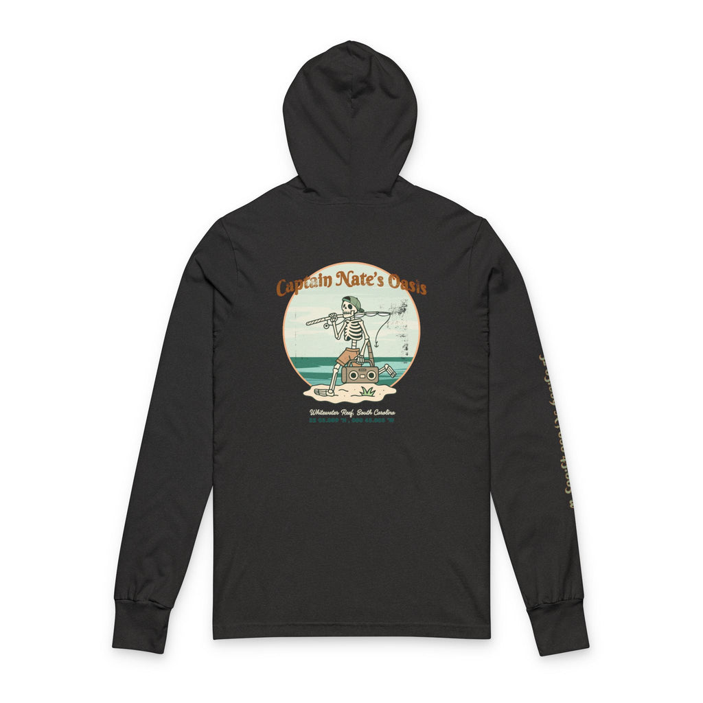 Unisex Rustic Oasis Hooded Long Sleeve Tee