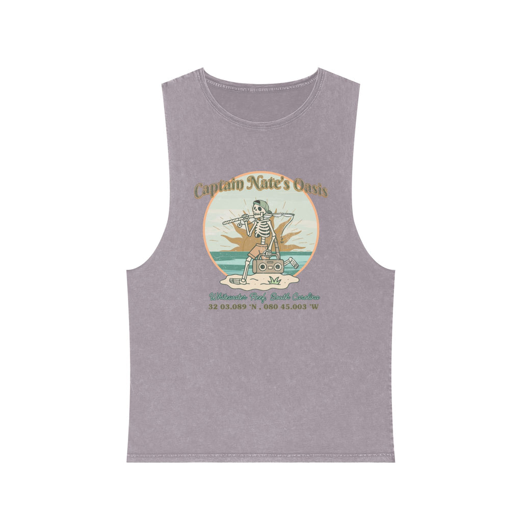 Weathered Oasis stonewash tank