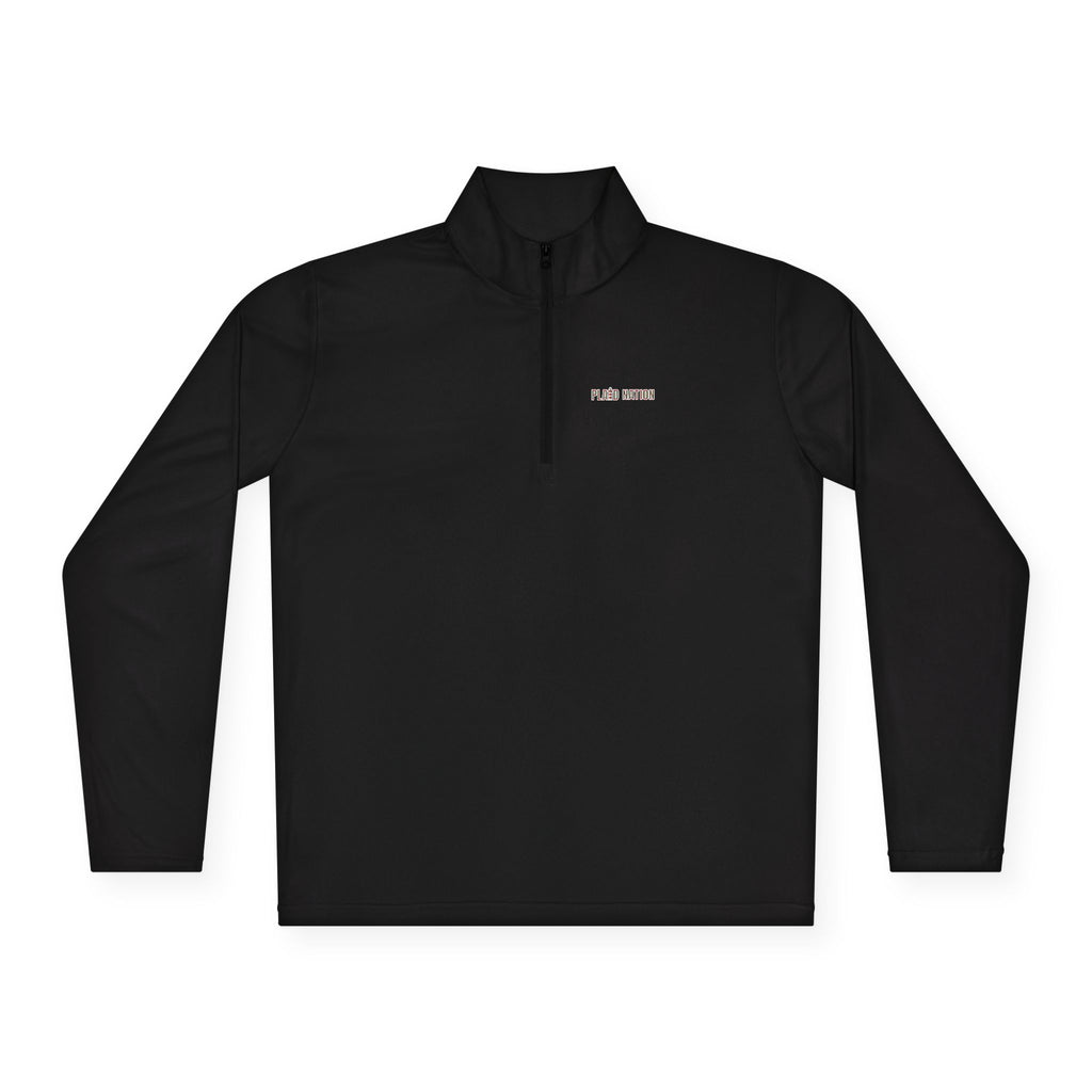 Men's Plaid Nation Quarter-Zip Pullover