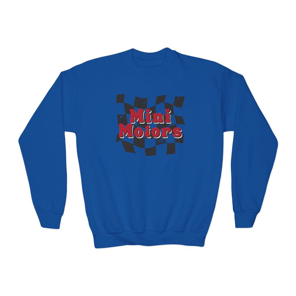 Youth Checkered Crewneck