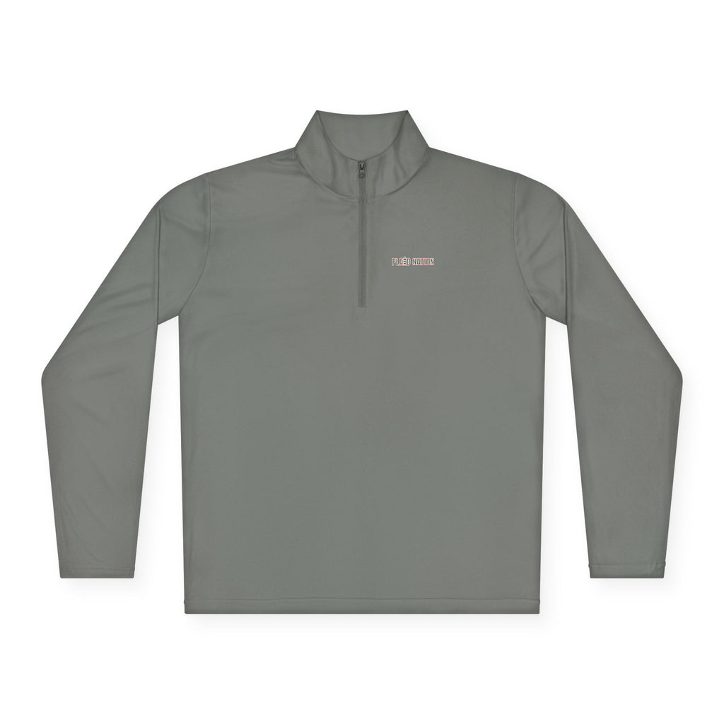 Men's Plaid Nation Quarter-Zip Pullover