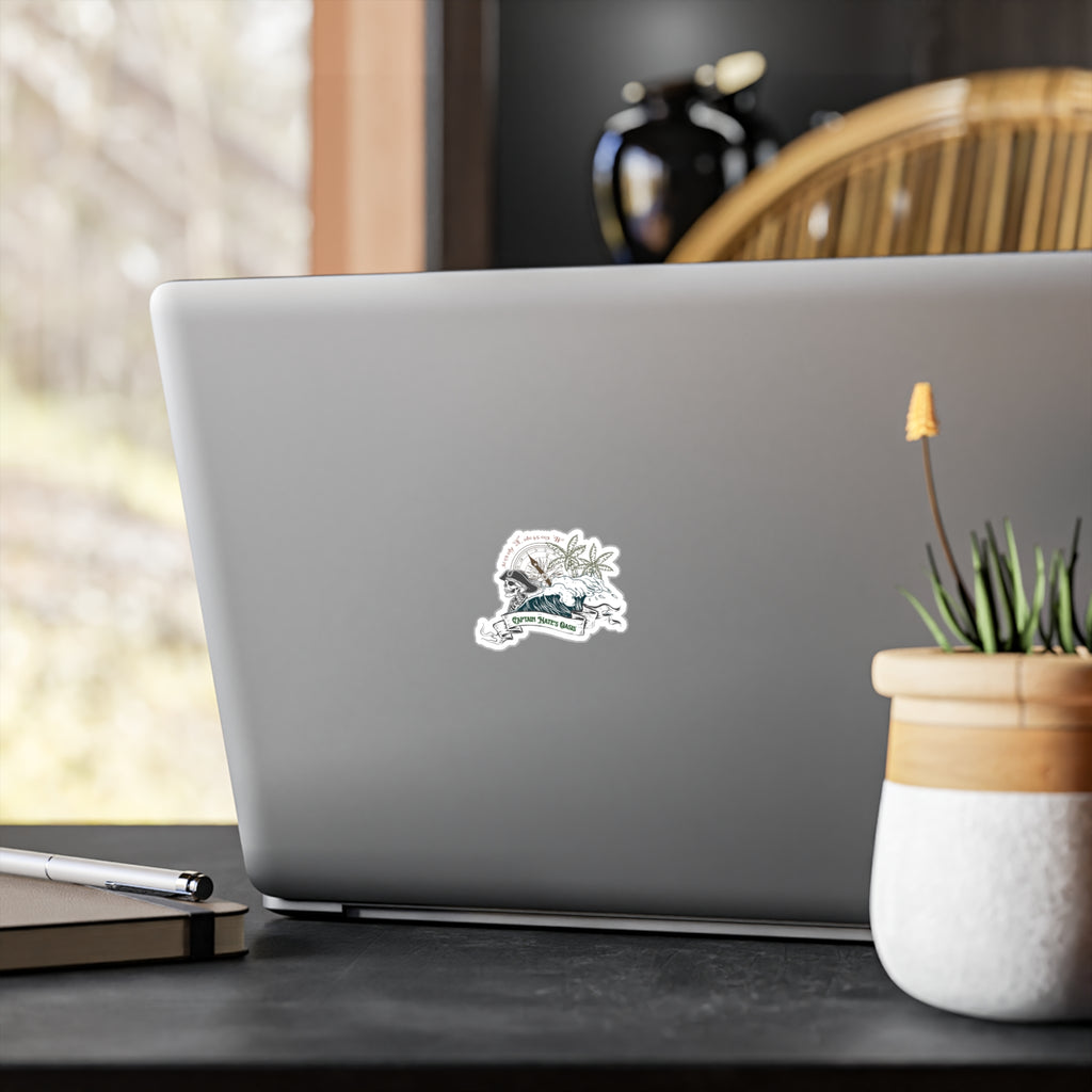 Pirate Oasis Vinyl Decal