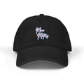 Mini Denim Embroidered Hat