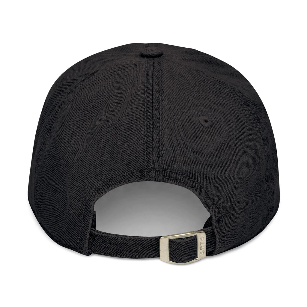 Mini Denim Embroidered Hat