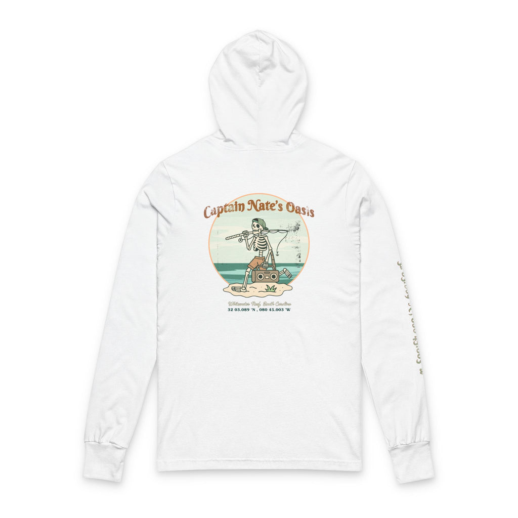 Unisex Rustic Oasis Hooded Long Sleeve Tee