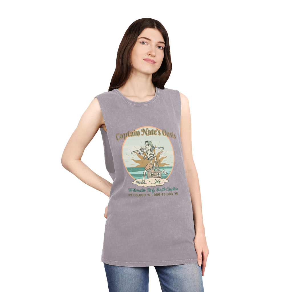 Weathered Oasis stonewash tank