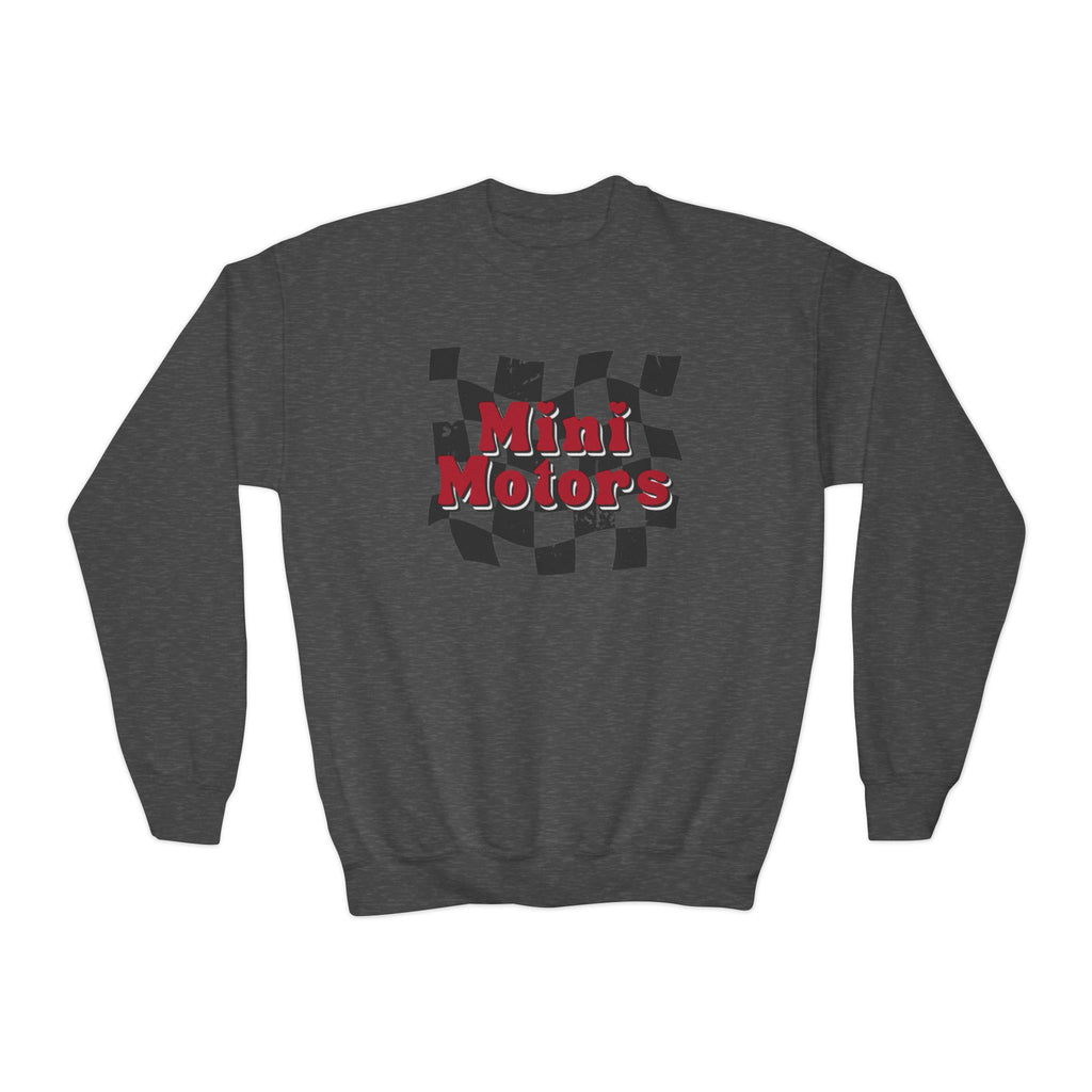 Youth Checkered Crewneck