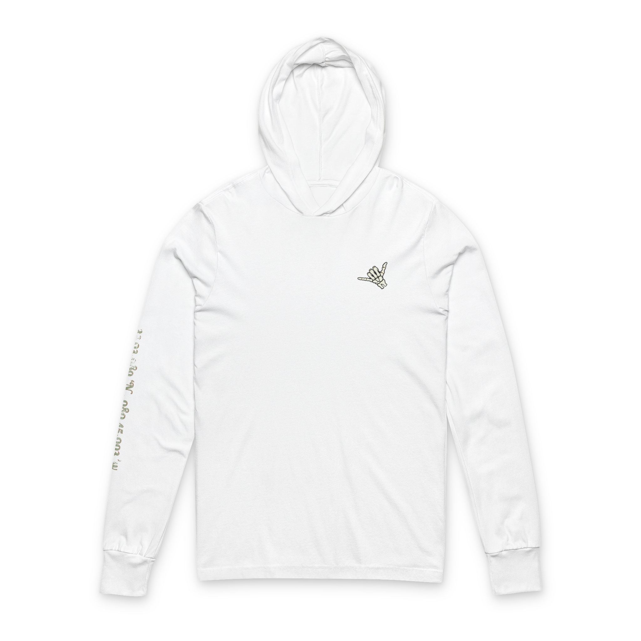 Unisex Rustic Oasis Hooded Long Sleeve Tee